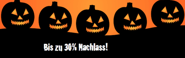 Happy Halloween – Angebot