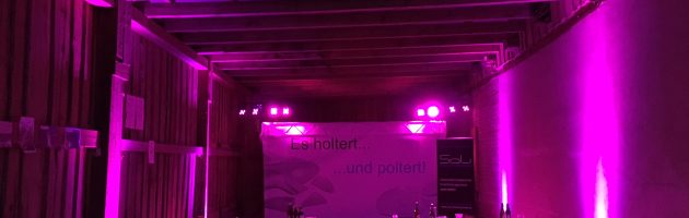 Es holterte und polterte in Eckershof!