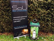 Pfandtonne für den guten Zweck