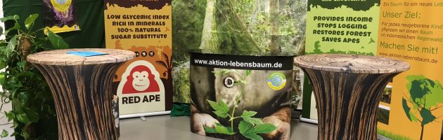 Messestand für Naturschutzverein