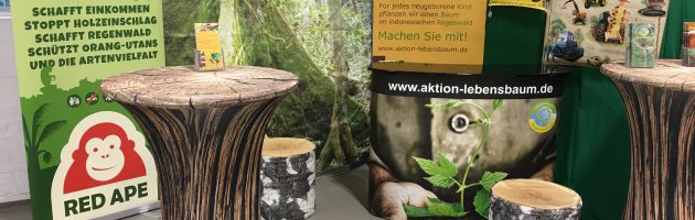 Messestand für Naturschutzverein