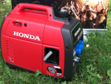 Unser Honda EU22i – Stromaggregat!